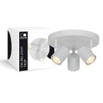 D'Lite Lampa sufitowa Trop Valkoinen | Nadaje Się Do 3x GU10 