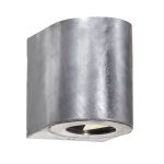 Nordlux Canto 2 Światło Ścienne Stal Srebro Up & Down 10.6 W 500lm - 830 Ciepła Biel