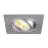 SLV New Tria 75 Spot Aluminium Szary Plac | Aukko 75mm - Nadaje Się Do 1x GU10 