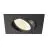 SLV New Tria 68 Spot Aluminium Czarny Plac 8.3W 750lm 60D - 930 Ciepła Biel | Aukko 68mm - Najlepsze Renderowanie Kolorów - Ściemnianie 