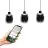 Eglo Connect.Z Smart Lampa Wisząca Molochio-Z Stal Czarny 11.1W 1500lm - 827-865 Przestrajalny Valkoinen + RGB | Ściemnianie