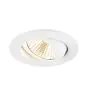 SLV New Tria 68 Spot Aluminium Valkoinen  Okrągła 11W 700lm 38D - 918-930 Dim To Warm | Aukko 68mm -  Najlepsze Renderowanie Kolorów