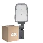 Opakowanie 4x Ledvance Światła uliczne LED Area Value Mały SPD Aluminium Szary 30W 3900lm 160x58D - 730 Ciepła Biel | IP66 - Symetryczny